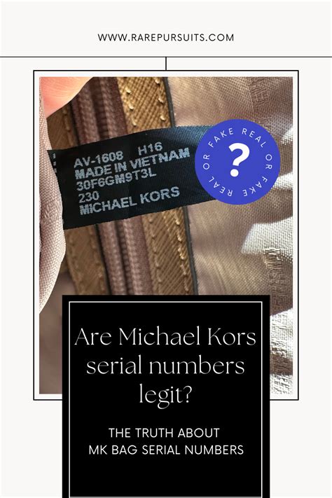 michael kors authentication code|Michael Kors authentication serial number.